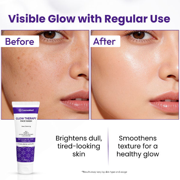 Visible Glow with Regular use